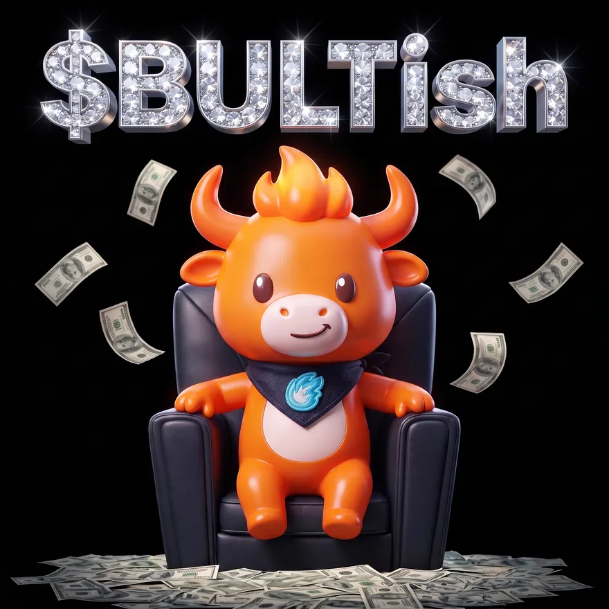 BULT on an armchair under the diamond words $BULTish